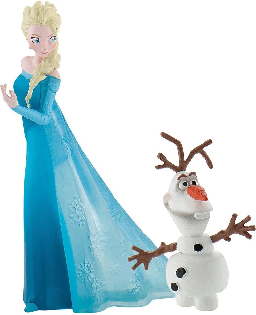 Figurines Bullyland Frozen: Elsa en Olaf von Bullyland in Mehrfarbig – Produktfoto