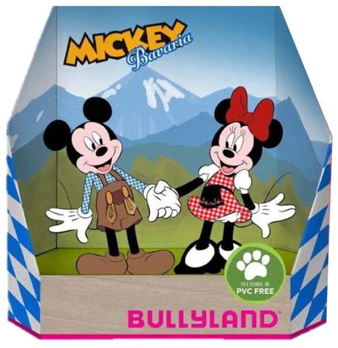 Mickey & Minnie Mouse Oktoberfest set Bullyland van Bullyland in Meerkleurig – productfoto