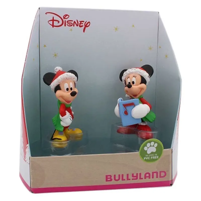 Mickey Mouse Set Van 2 Kerstfiguren fra Bullyland – produktbillede