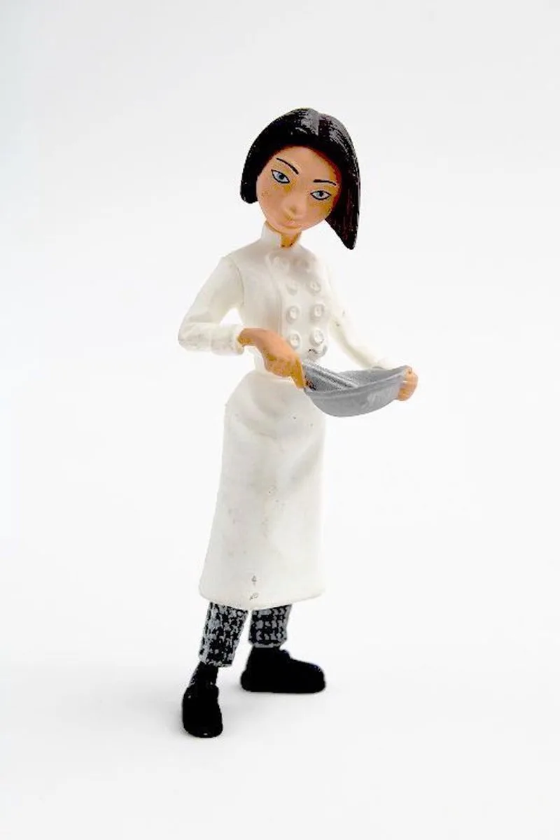 Ratatouille - Collette Tatou speelfiguur - 9 cm - kunststof von Bullyland in Weiß – Produktfoto
