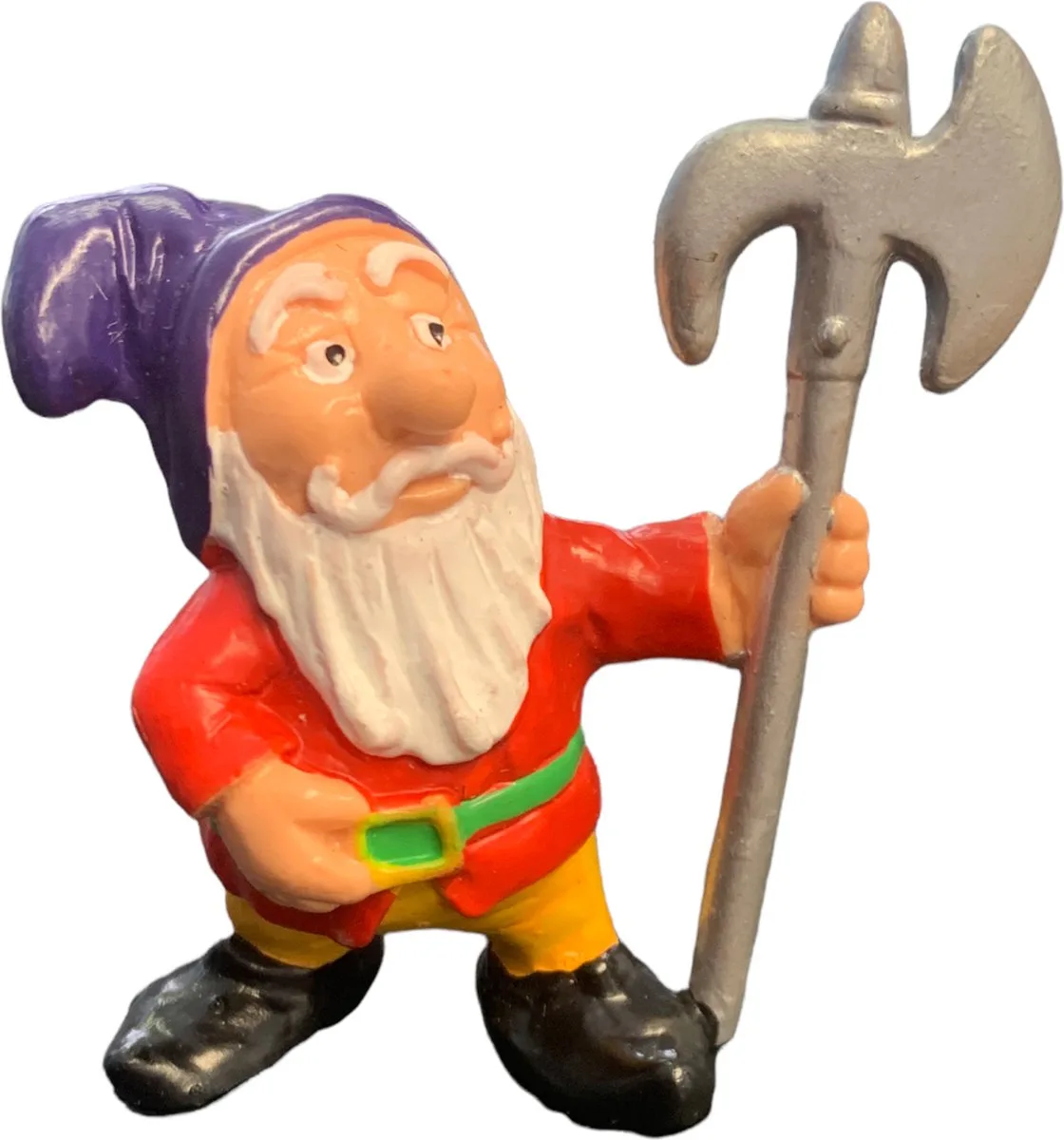 Sneeuwwitje en de 7 dwergen - Dwerg Bill - Speelfiguur - vintage - 7 cm från Bullyland i Flerfärgad – produktbild