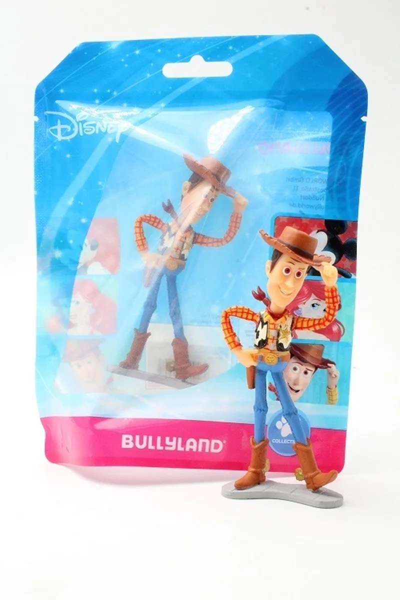 Walt Disney Collectibles Woody cowboy - Speelfiguurtje -Toy Story - in geschenkverpakking - 9 cm de Bullyland en Marron – photo du produit