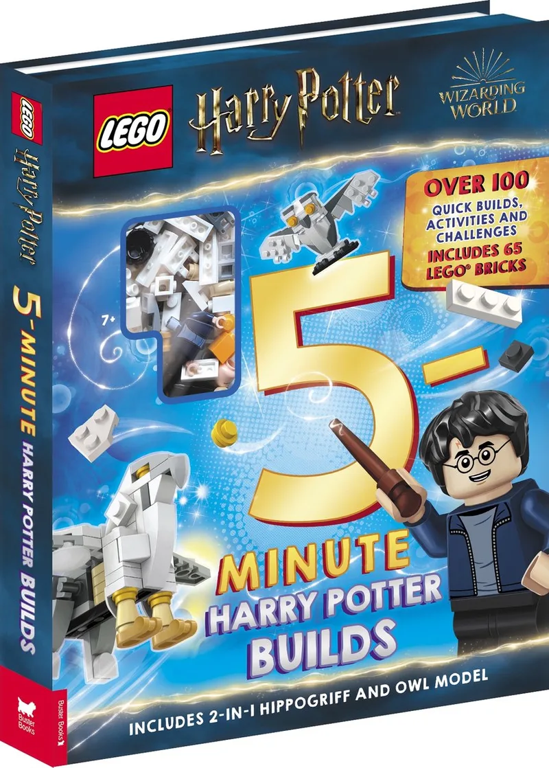 LEGO® 5-Minute Builds Activity Box- LEGO® Harry Potter™: Five-Minute Builds von Buster Books – Produktfoto