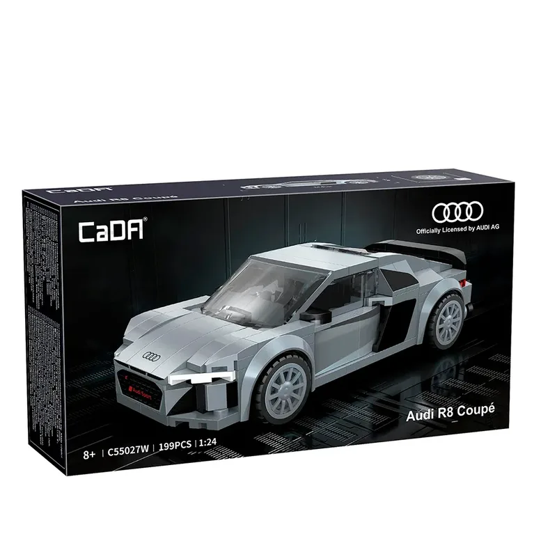 Audi R8 Coupe 1:24 Bouwset 199 Stukken de CaDA – photo du produit 5 sur 6