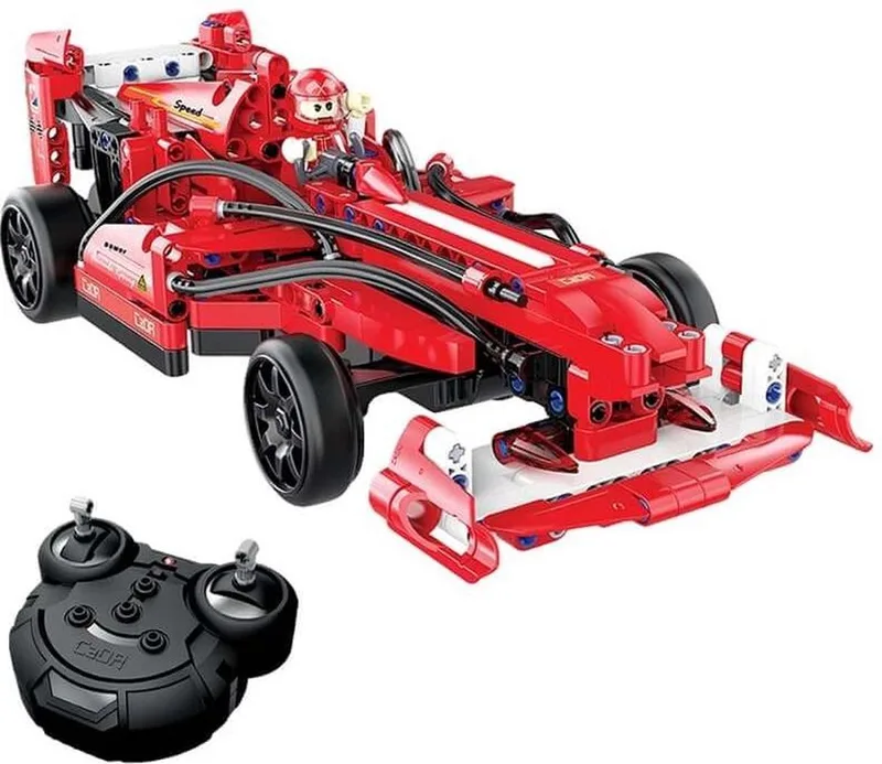 bestuurbare formule 1 auto - Technische bouwset by CaDA in Rood – product photo
