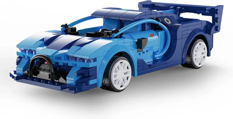 Blue Race Car | C51073 (incl. Motoren) by CaDA in Blauw – product photo