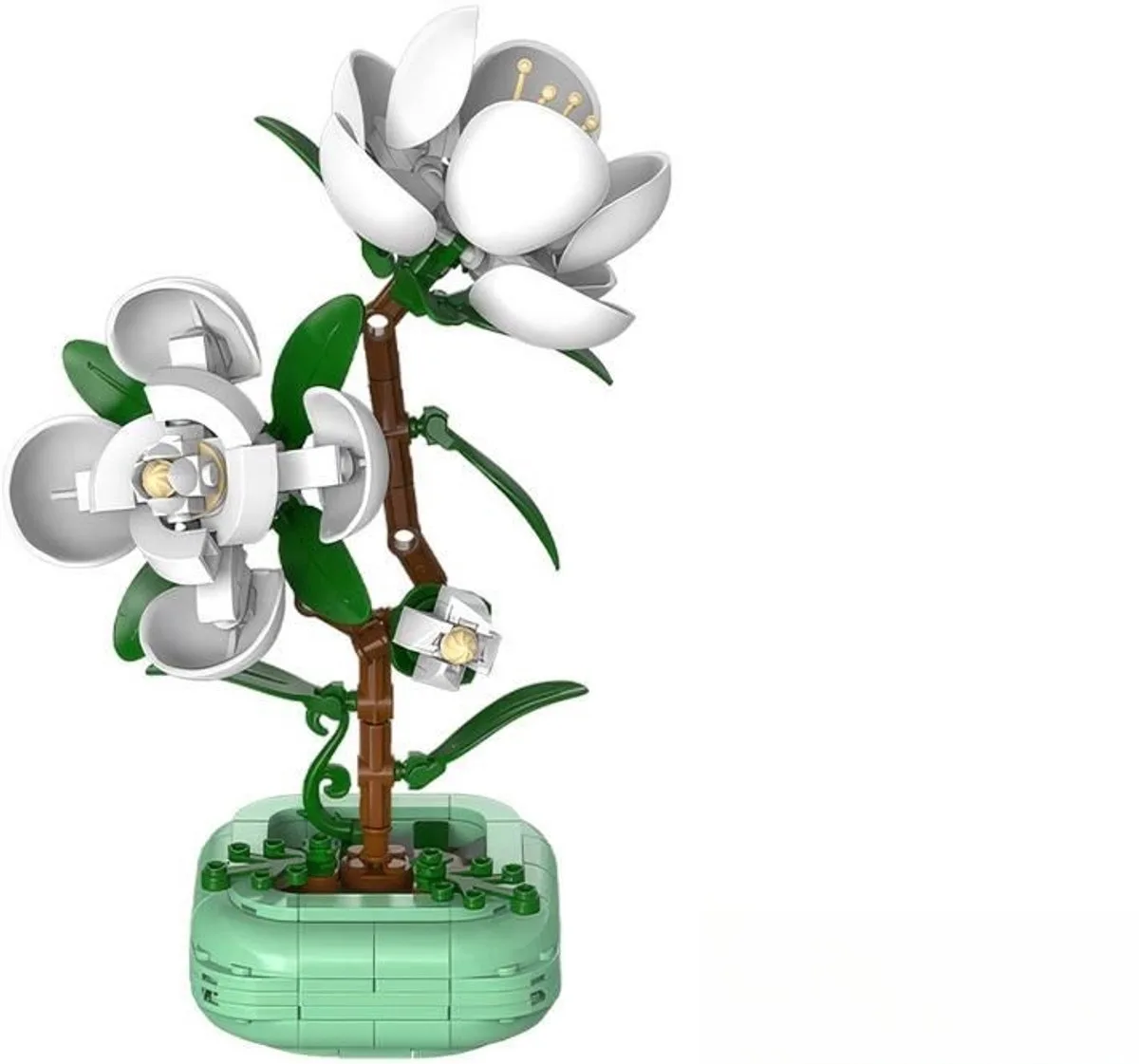 bouwset bloem Camelia decoratief 301 stuks botanisch. de CaDA en Multicolore – photo du produit