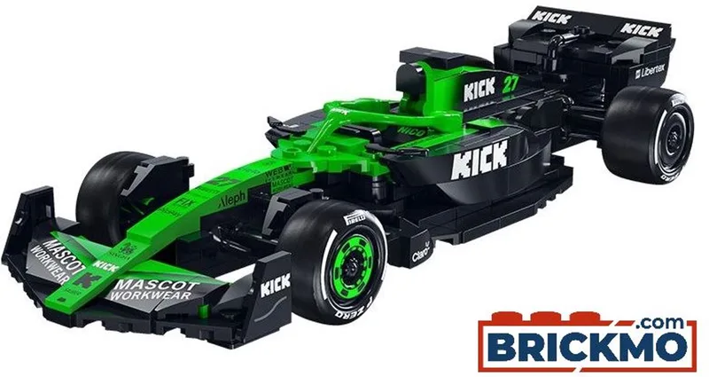 C45 – F1 bouwset – 348 stuks – 1:24 van CaDA in Groen – productfoto