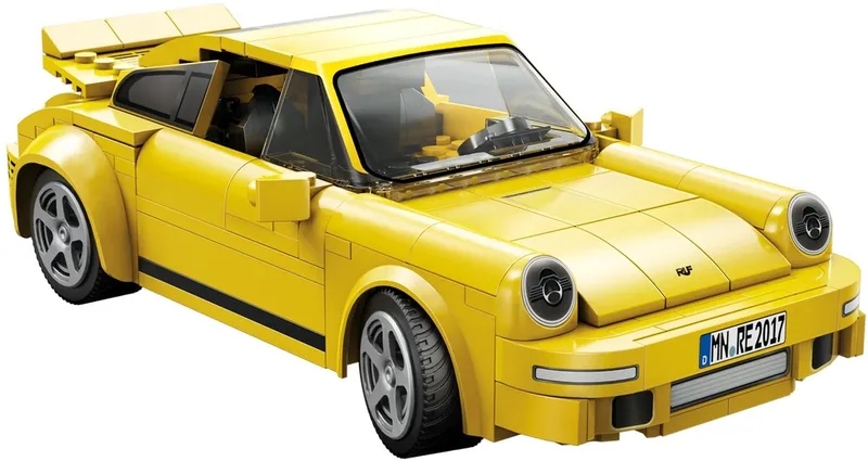 C51079W - RUF CTR 2017 - RC bouwset van CaDA in Geel – productfoto
