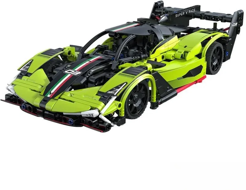 C51303W Phantom Wing Sport Car C51303W fra CaDA i Racing: Phantom Wing RC, 395 bouwblokken – produktbillede