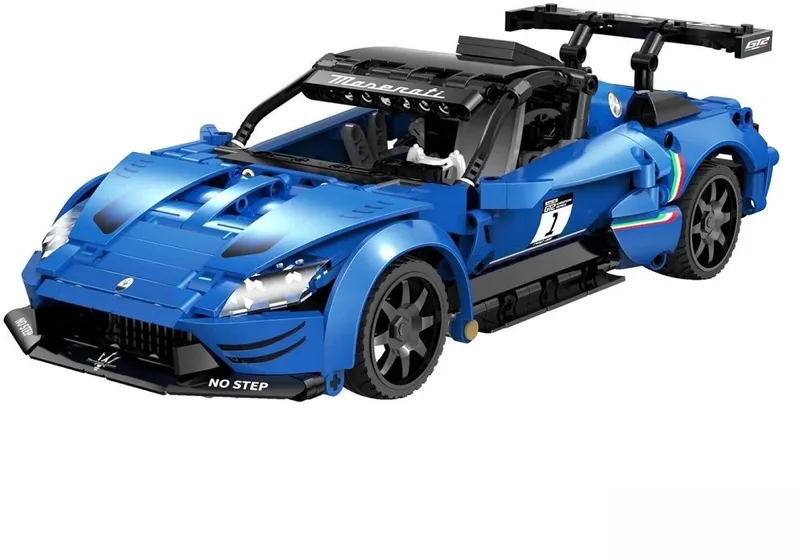 C57013W Maserati GT2 Classic and Speed bouwset | Racing champions auto modelbouw | Educatief creator constructie speelgoed bouwpakketten voor kinderen & volwassenen | RC accu niet geschikt voor Lego | Technic bouwdoos 549 bouwstenen by CaDA in Multicolor – product photo
