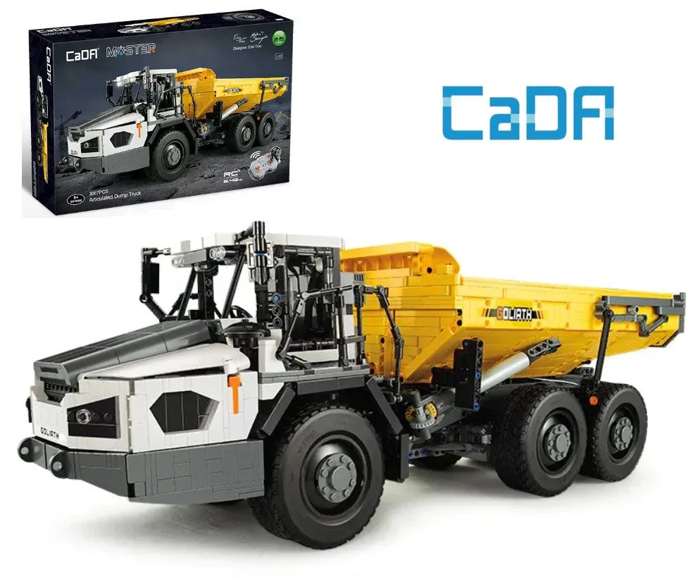 C61054W Muldenkipper Konstruktions-Spielset, (3067 St) von CaDA – Produktfoto