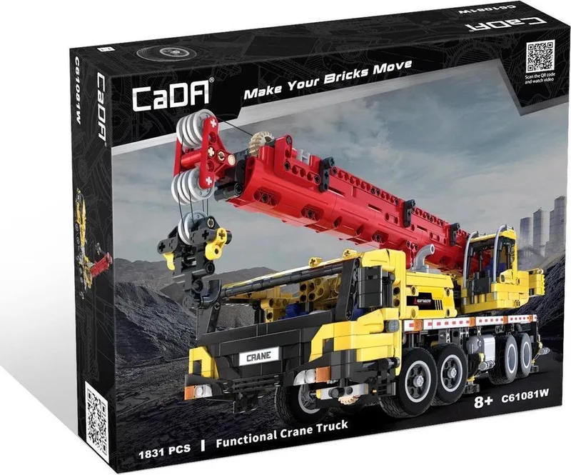 C61081W | Bouwmachines | Mobiele Hijskraan | Excl. Motoren by CaDA in Geel – product photo