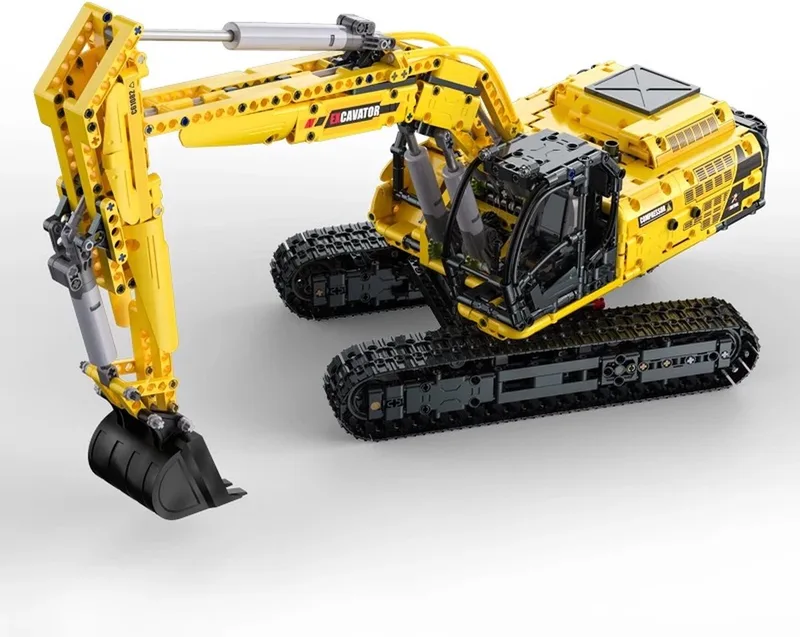 C61082W - Graafmachine - Schaal 1:20 by CaDA in Geel – product photo