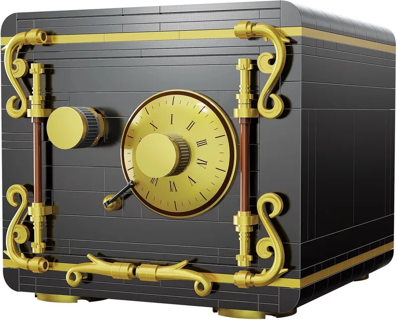 C71006W - Combination Safe - by JK Brickworks by CaDA in Zwart – product photo