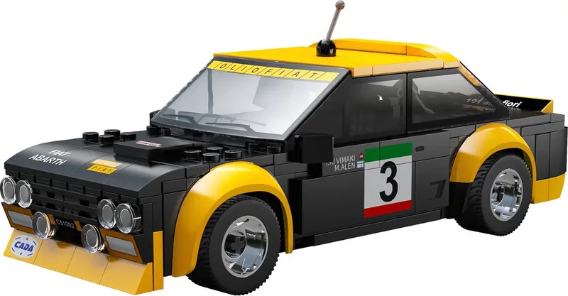 CaDA | 1:20 Smart Chassis - Fiat Abarth 131 216 Stuks Schaal 1:20 by CaDA in Zwart – product photo