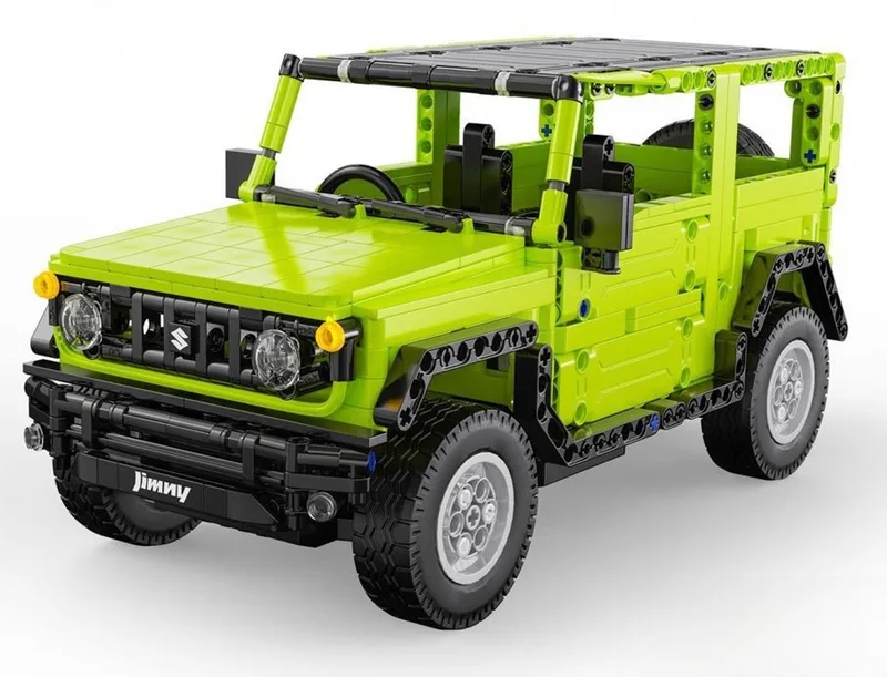 CaDA 51201W - Suzuki Jimny - Schaal 1:12 - RC + APP Control - 579 Stukken by CaDA in Racing: Suzuki Jimny RC, 579 bouwblokken – product photo