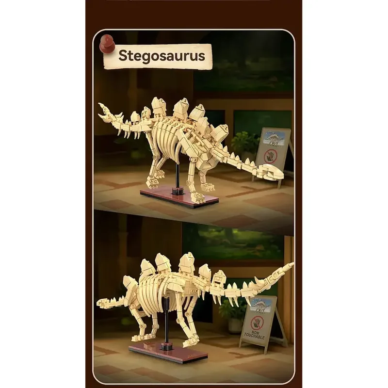 CaDaD Dinosaurier Fossil Stegosaurus 1:33 Bricks de CaDA – photo du produit