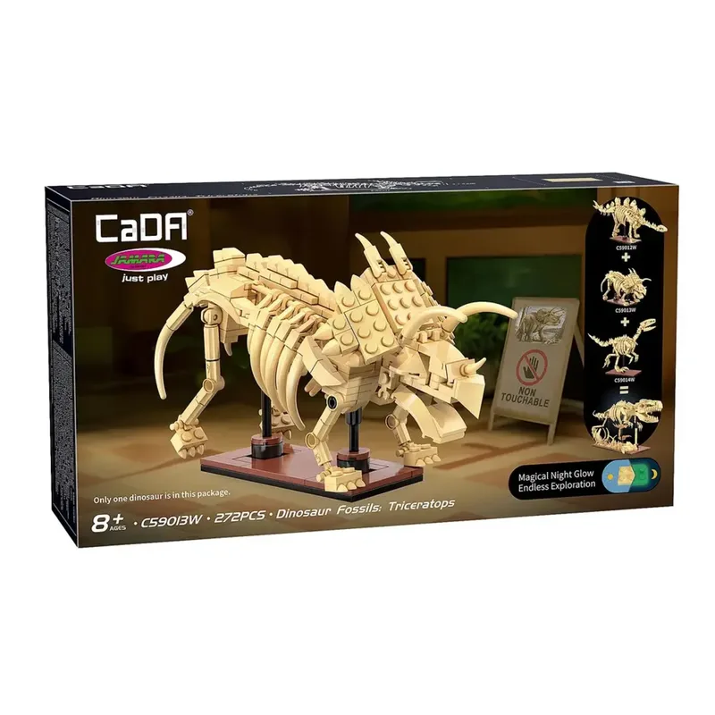 CaDaD Dinosaurier Fossil Triceratops 1:33 Bricks de CaDA – photo du produit