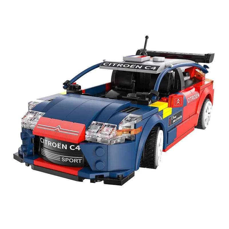 Deqube Jeu De Construction 1:18 Citroën C4 Wrc Sebastian Loeb App+rc 329 Pièces de CaDA – photo du produit 3 sur 4