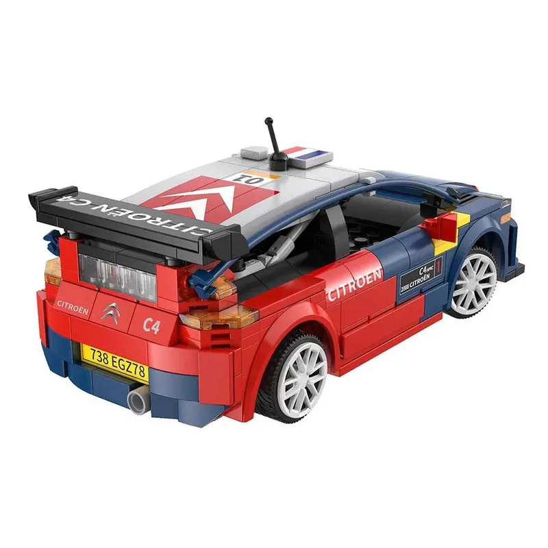 Deqube Jeu De Construction 1:18 Citroën C4 Wrc Sebastian Loeb App+rc 329 Pièces de CaDA – photo du produit 2 sur 4