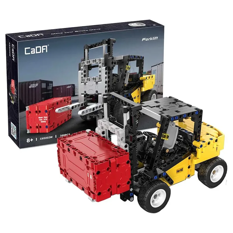 Construction - Chariot élévateur - 388pcs. by CaDA in Multicolour – product photo 2 of 4