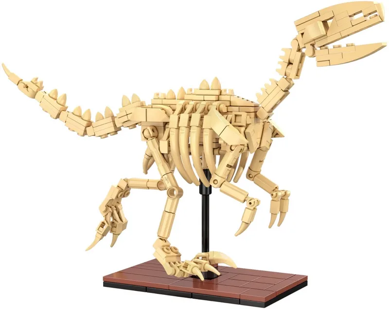 Creative Series - Dinosaur Fossils Velociraptor 256 Stuks fra CaDA i Multicolor – produktbillede