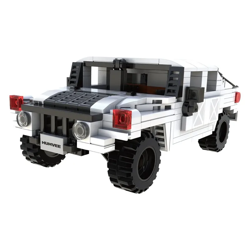 Humvee 1:24 weiß bricks de CaDA – photo du produit 1 sur 5