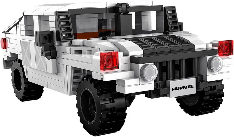 Humvee 1:24 weiß bricks de CaDA – photo du produit 4 sur 5