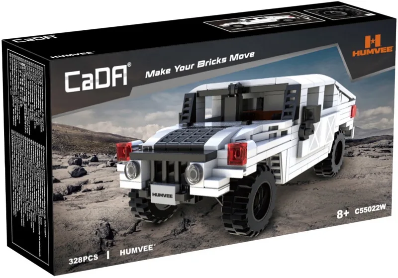 Humvee off-road truck 1:24 - C55022W - - ONESIZE från CaDA i Flerfärgad – produktbild