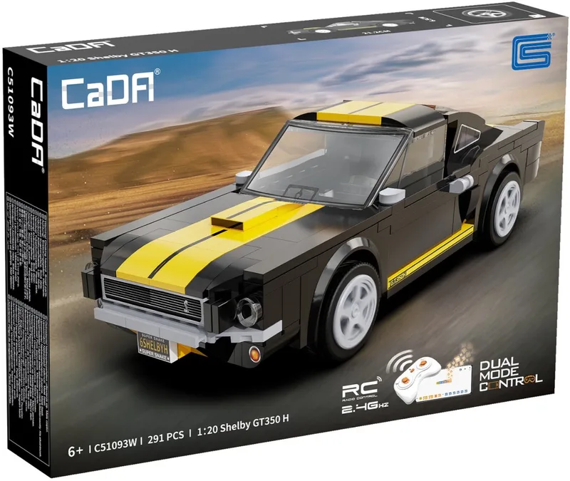 Mustang Shelby GT350H RC 1:20 - C51093W - - ONESIZE fra CaDA i Zwart – produktbillede