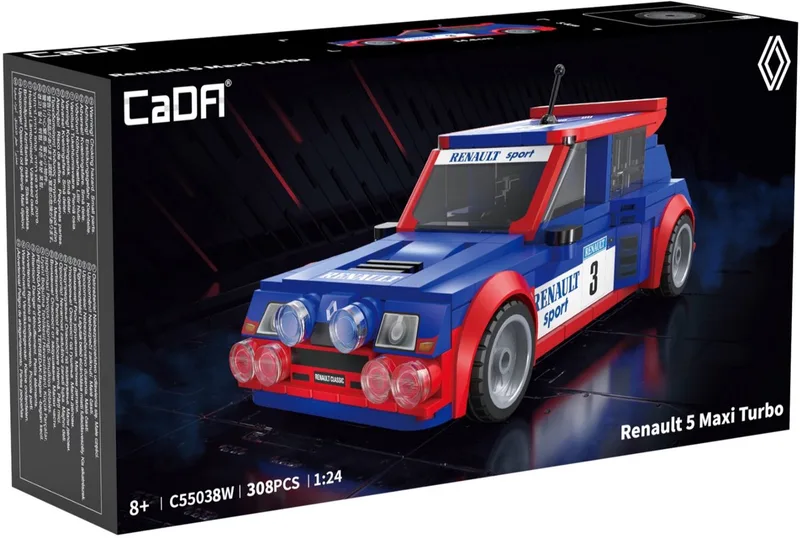 Renault 5 Maxi Turbo rallyauto 1:24 - C55038W - - ONESIZE by CaDA in Grey – product photo