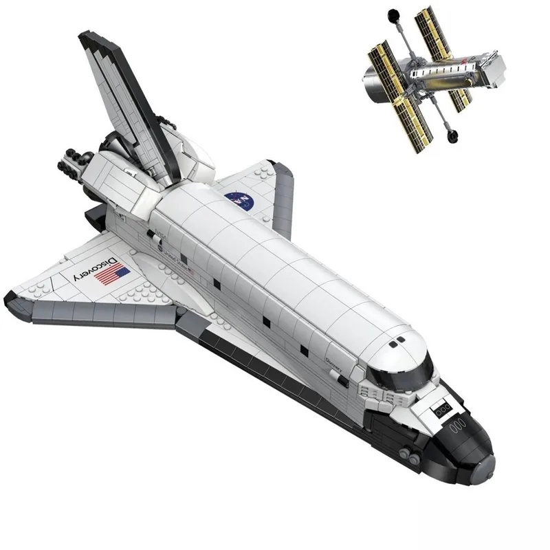 ruimtevaart NASA bouwset shuttle Discovery 1827 stuks speelgoed. by CaDA in Meerkleurig – product photo