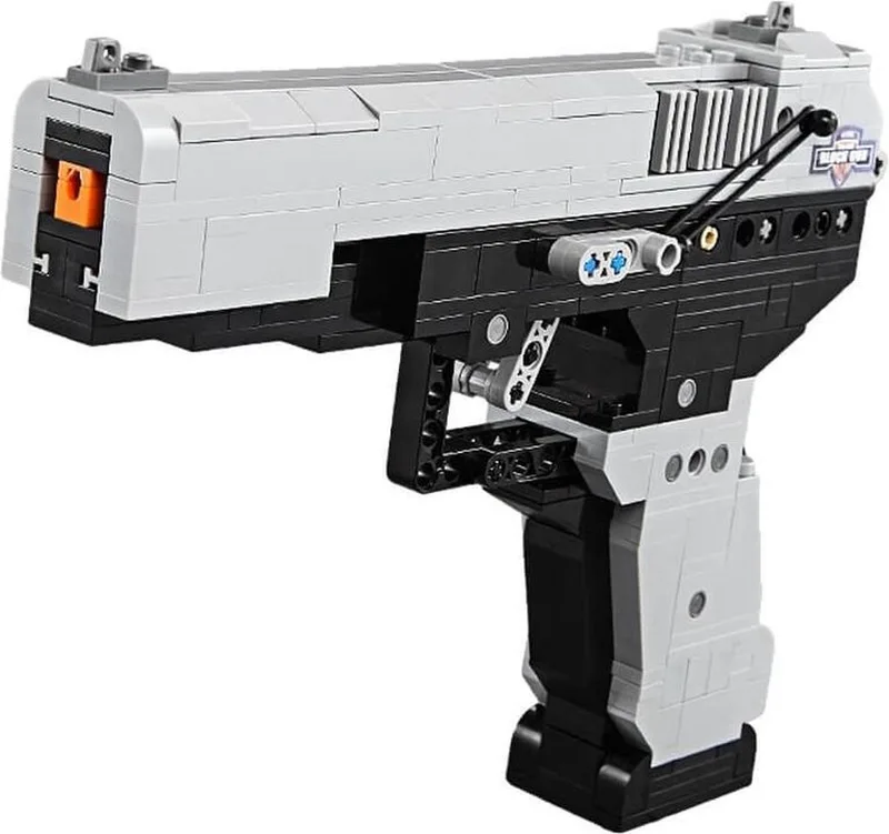 technisch bouwpakket - Speelgoed pistool MK23 de CaDA en Zwart – photo du produit