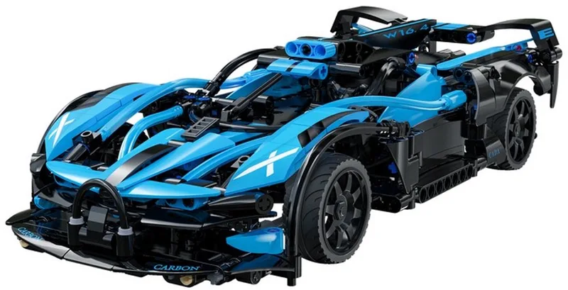 Voitures 1:14 - Sportscar chassis - Bluefire Specter - 421pcs. by CaDA in Multicolour – product photo