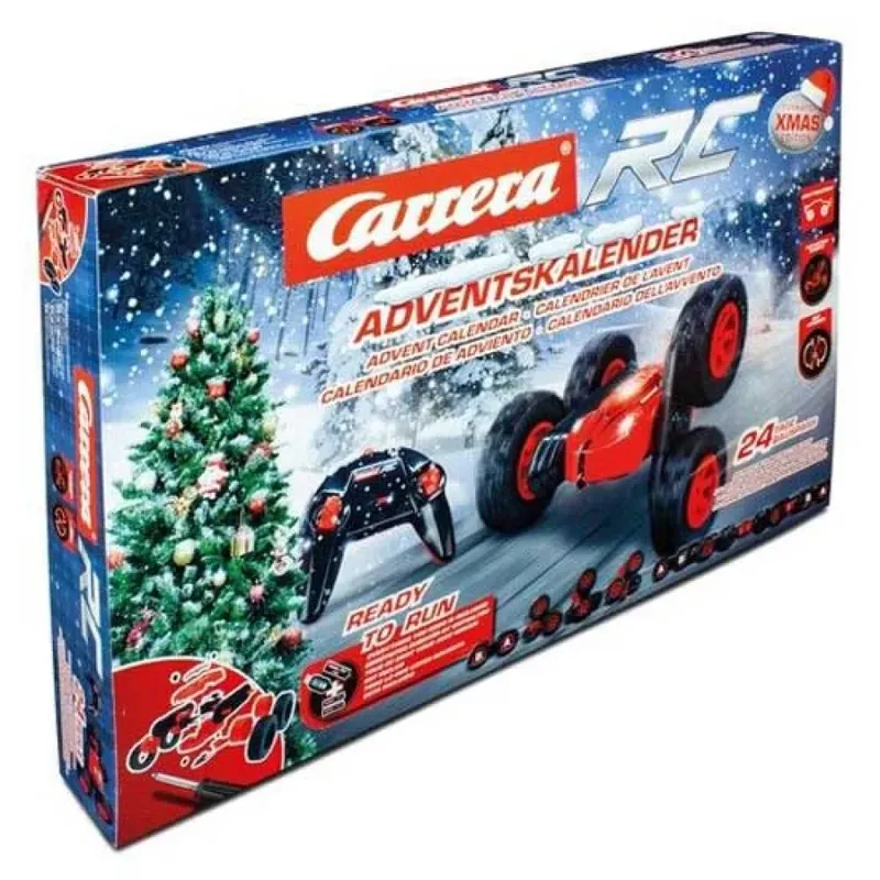 Adventskalender - RC Car X-Mas Turnator - Adventskalender - RC Plastic Bestuurbare Auto - 2,4GHz de Carrera en Multicolore – photo du produit 5 sur 5
