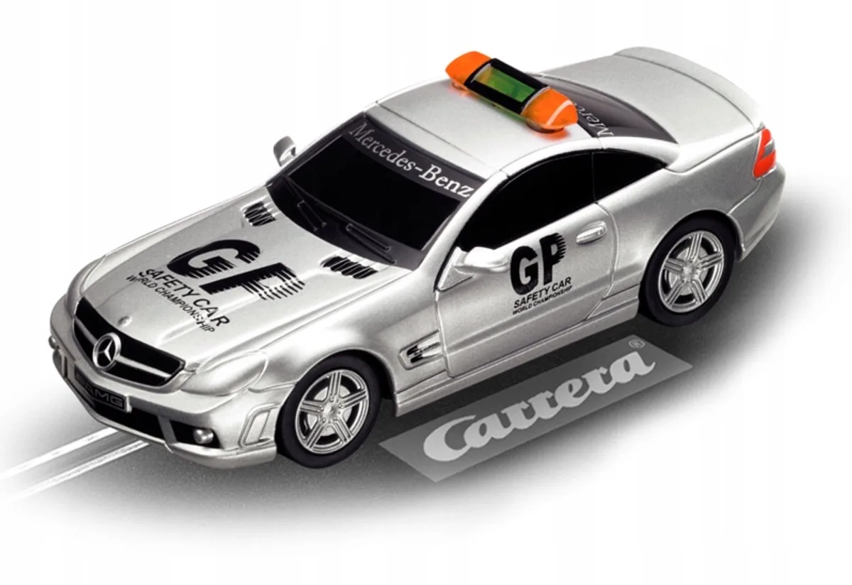 AMG Mercedes SL63 Safety Car Pull Back 1:43 de Carrera en Argent – photo du produit