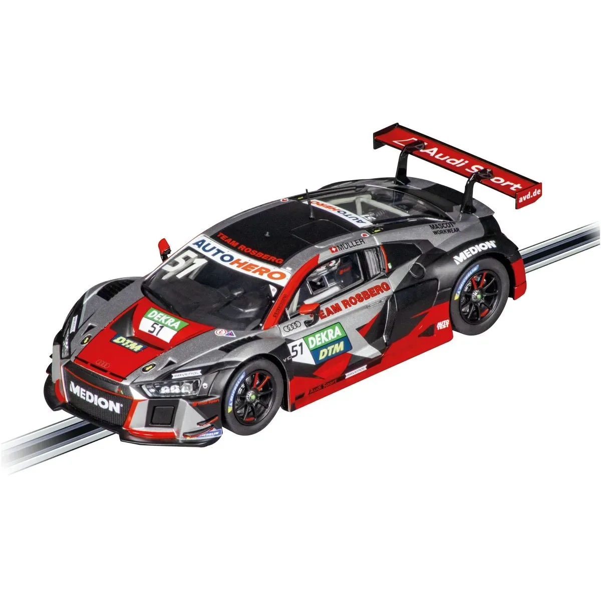 Audi R8 LMS GT3 "Team Rosberg, No.51" DTM von Carrera – Produktfoto