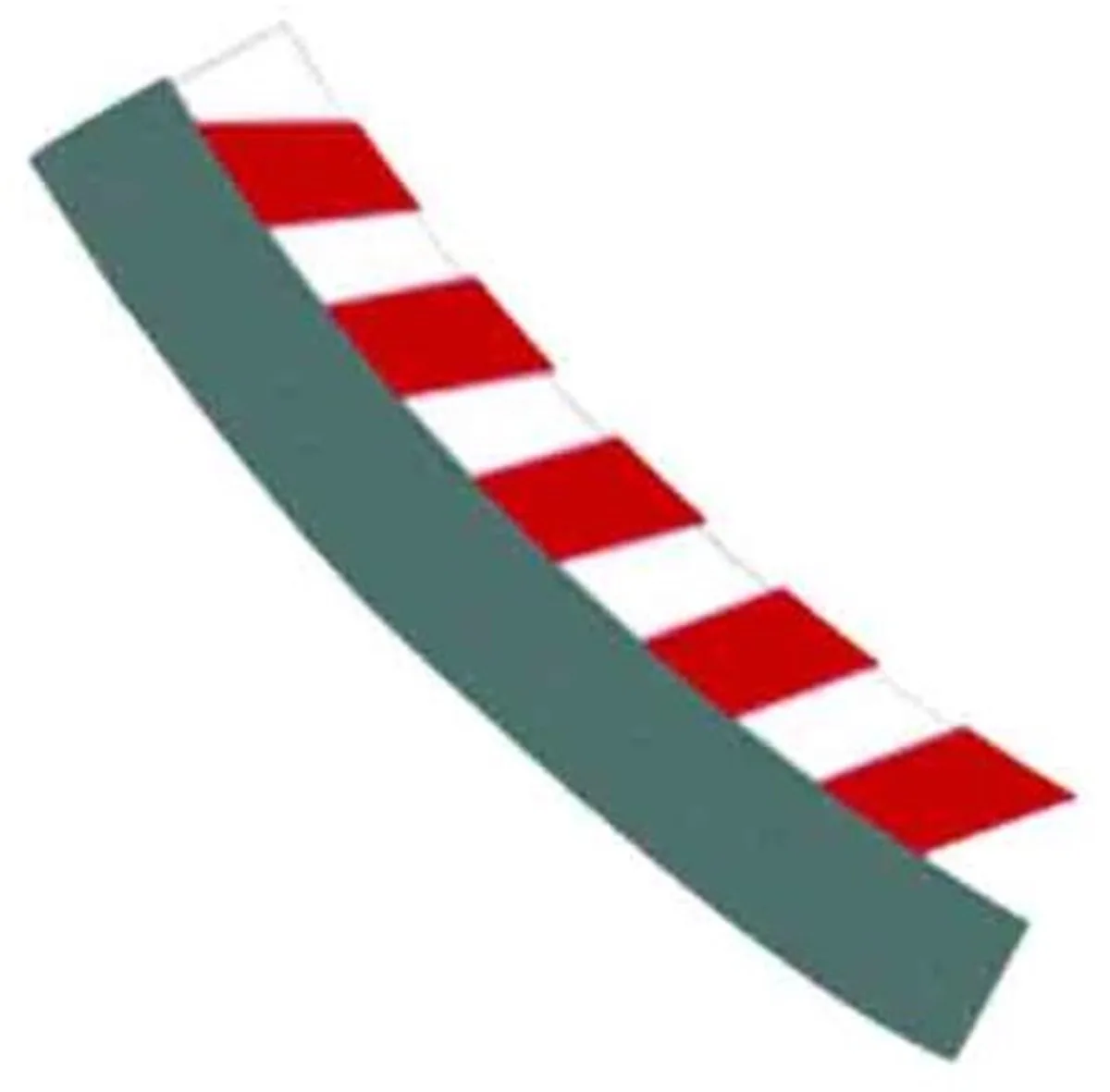 Binnenslipstroken bocht 3/30� + eindstukken - racebanen - 1:32 van Carrera in Zwart, Rood – productfoto