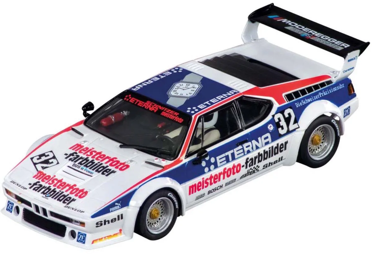 BMW M1 Procar Moderegger Race and Classics, No.32 - 1:32 van Carrera in Meerkleurig – productfoto