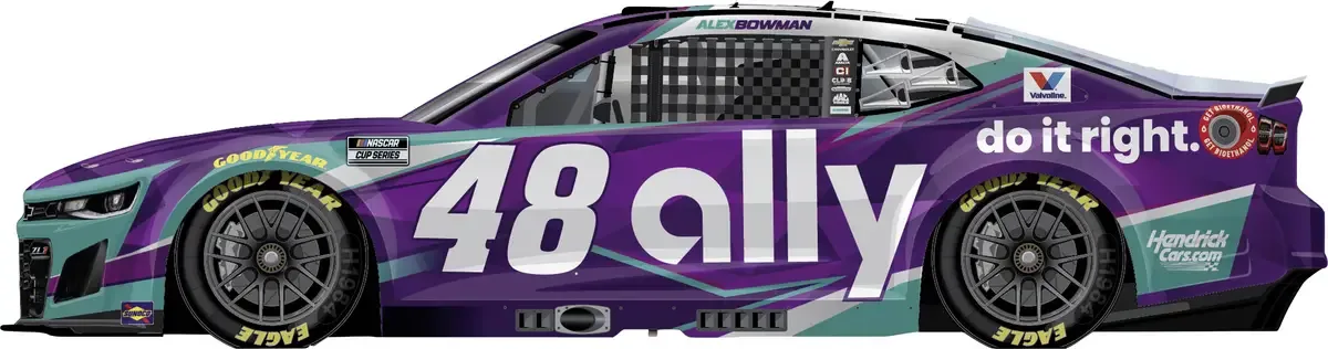 Carrera 20027890 Evolution Auto NASCAR Camaro NextGen ZL1 Hendrick Motorsports, Alex Bowman, No. 48 Season 2026 de Carrera – photo du produit