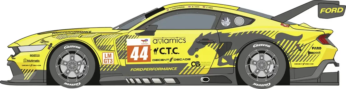 Carrera 20032120 DIGITAL 132 Auto Ford Mustang GT3 „Ford Performance, No. 44” von Carrera – Produktfoto