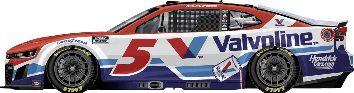 Carrera 20032139 DIGITAL 132 Auto NASCAR Camaro NextGen ZL1 Hendrick Motorsports, Kyle Larson, No. 5 Season 2026 från Carrera – produktbild