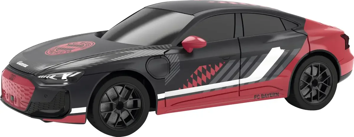 Carrera 370160154 FC Bayern - Audi RS e-tron GT 1:16 RC auto Elektro Straatmodel de Carrera en Noir, Rouge – photo du produit
