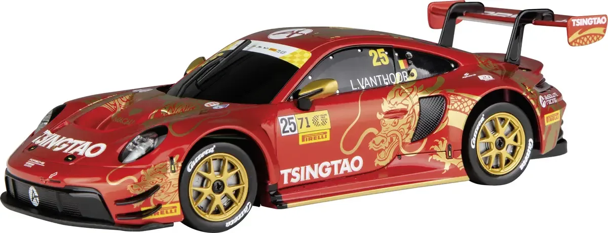 Drift - Professional RC Porsche 911 GT3 R "Absolute Racing, No.25" Macao GP 2024 von Carrera in Rood-oranje – Produktfoto
