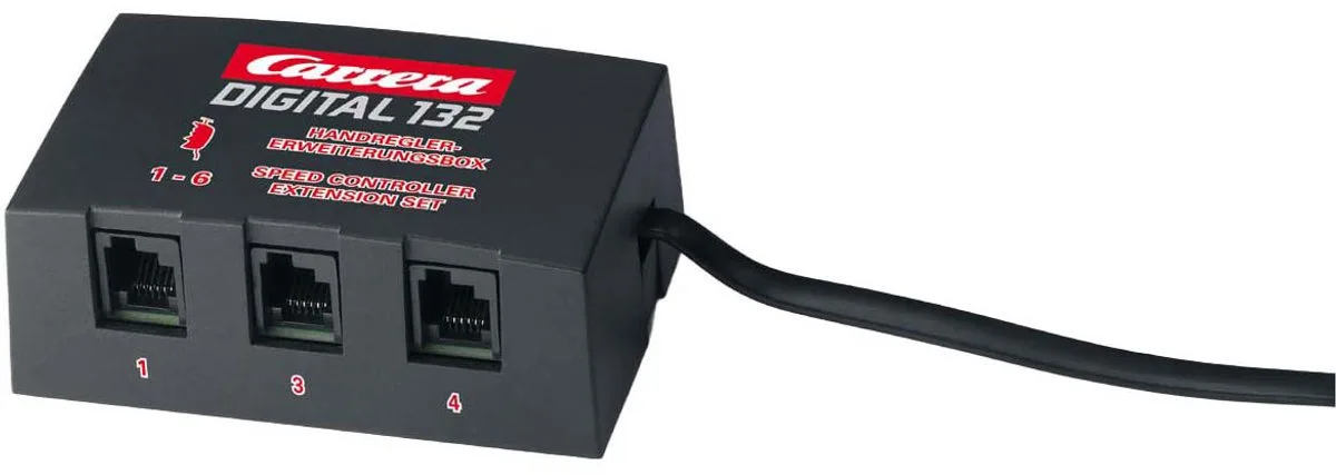Digitaal Speed Controller extension set - Racebaanonderdeel från Carrera i Svart – produktbild