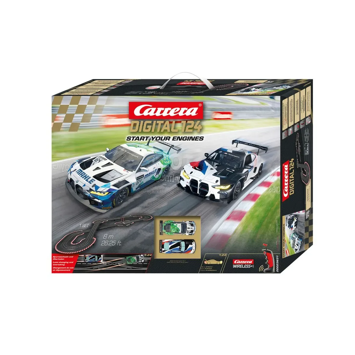 Digital 124 - Start your Engines fra Carrera – produktbillede