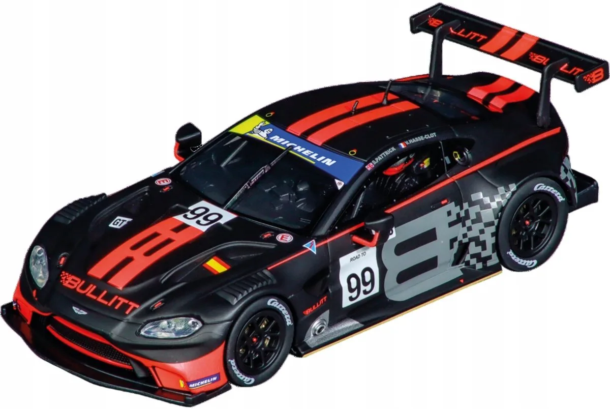 Digital 132 Aston-Martin Vantage GT3 Bullitt Racing #99 fra Carrera i Rød – produktbillede