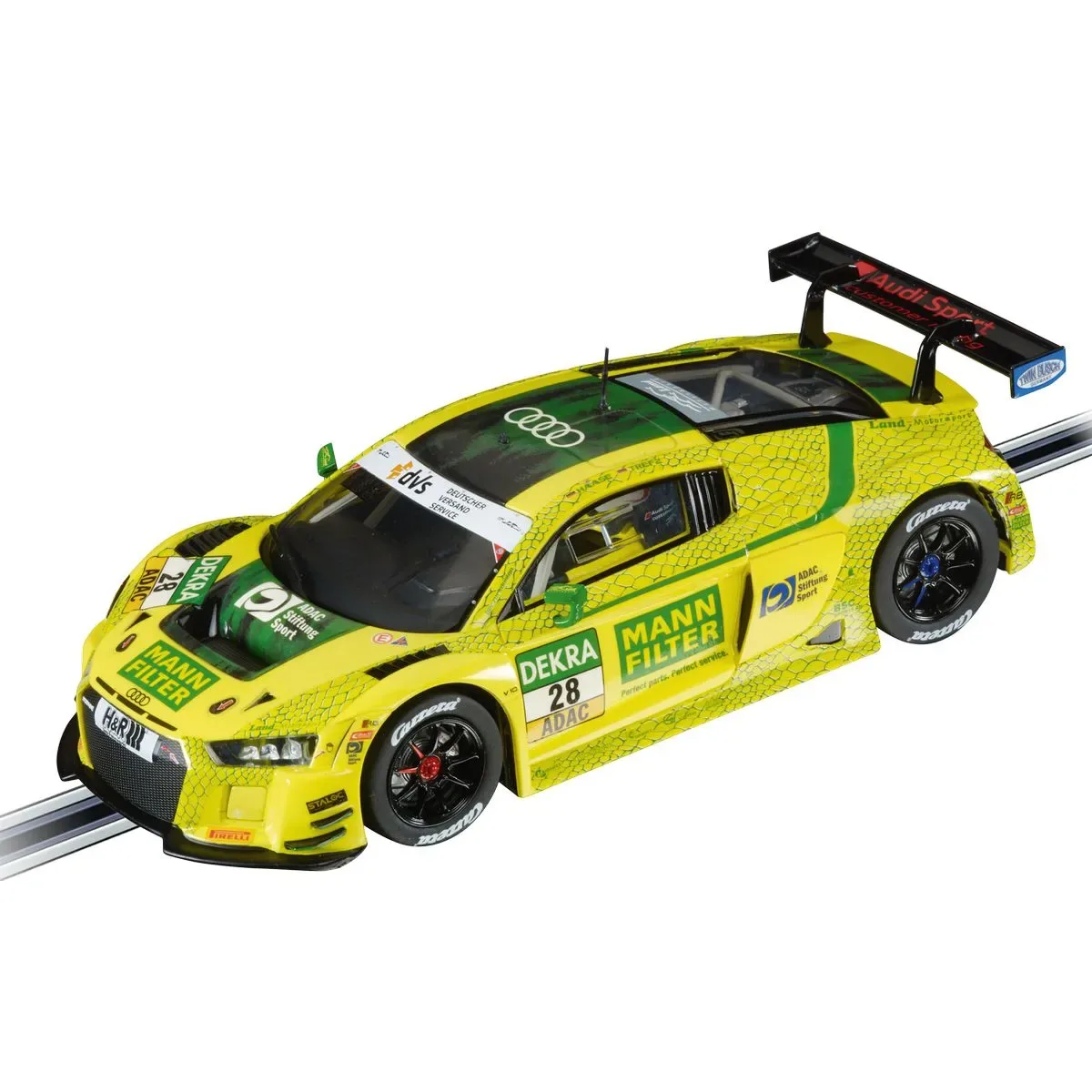 Digital 132 - Audi R8 LMS GT3 "MANN-FILTER Land Motorsport, No.28" by Carrera – product photo