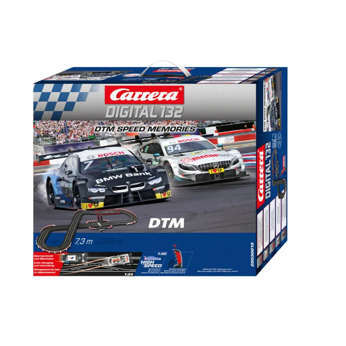 Digital 132 DTM Speed Memories från Carrera – produktbild